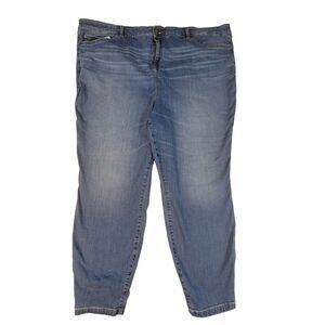 Torrid Women's Plus Jeans Size 28R Midfit Super Skinny‎ Denim Super Soft